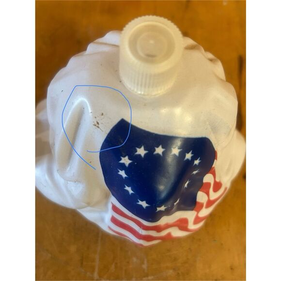 Avon Betsy Ross Figurine Cologne Bottle 1976!  Vintage!  Bi-Centennial (5725) - Picture 7 of 9